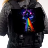 Left2d Backpack Golden Dark Side Of The Moon - OtherBrick