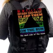 Left2d Backpack Golden Dark Side Of The Moon - OtherBrick