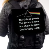 Left2d Backpack Golden Dark Side Of The Moon - OtherBrick