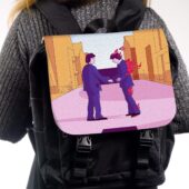 Left2d Backpack Golden Dark Side Of The Moon - OtherBrick
