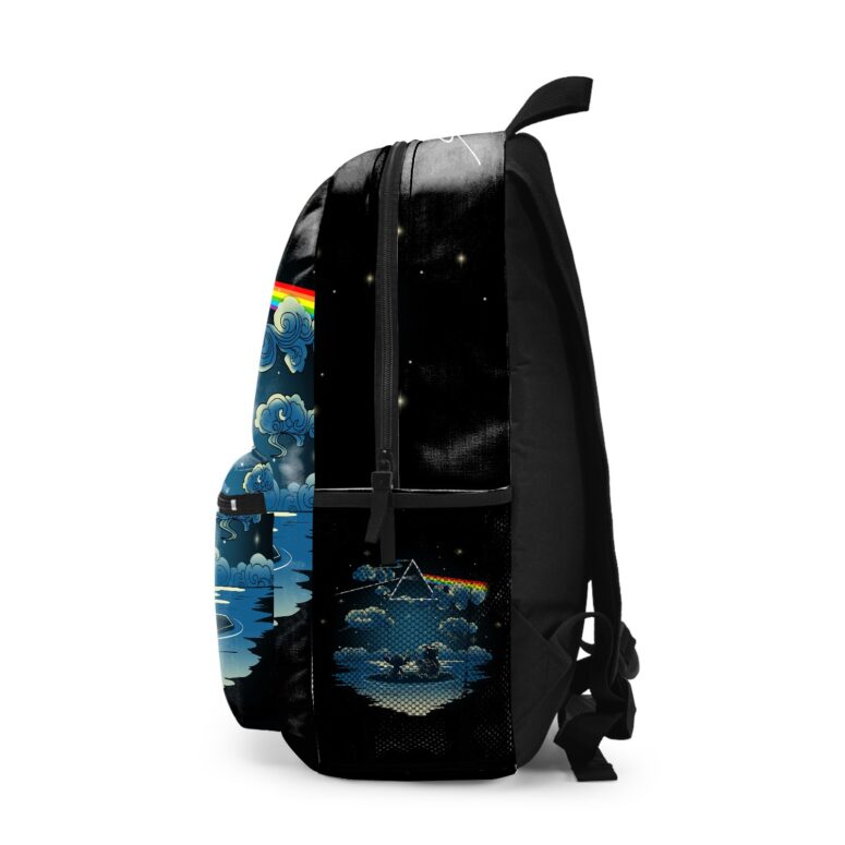Lilo And Stitch Starry Sky Dark Side Of The Moon Pink Floyd School Bag