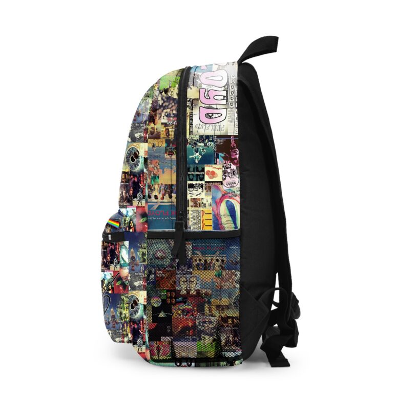 Pink Floyd Albums Collage School Bag