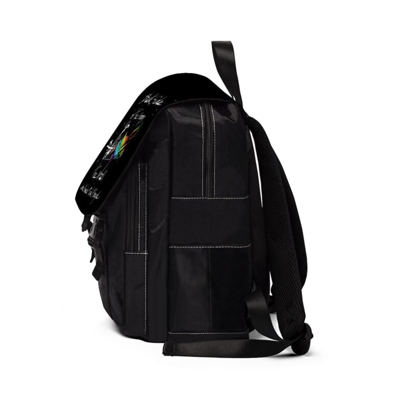 All in all youre just another brick  Pink Floyd Black Shoulder Backpack