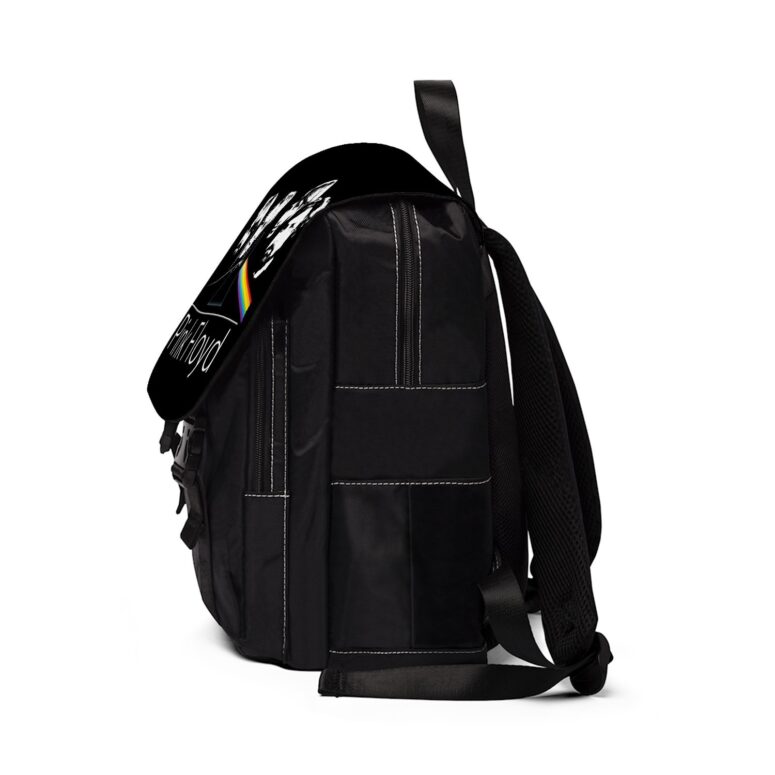 And After All Were Only Ordinary Men  Pink Floyd Black Shoulder Backpack