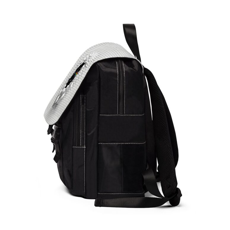 Brick In The Wall 3D Pink Floyd Black Shoulder Backpack