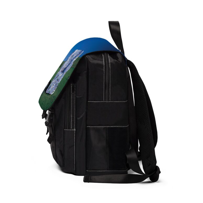 Characters Chair Pink Floyd Art Black Shoulder Backpack Characters Chair Pink Floyd Art Black Shoulder Backpack