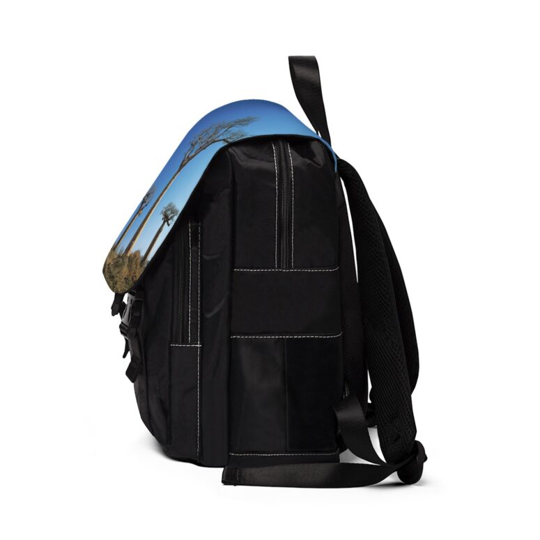 Delicate Sound of Thunder Back Cover 1988  Pink Floyd Black Shoulder Backpack
