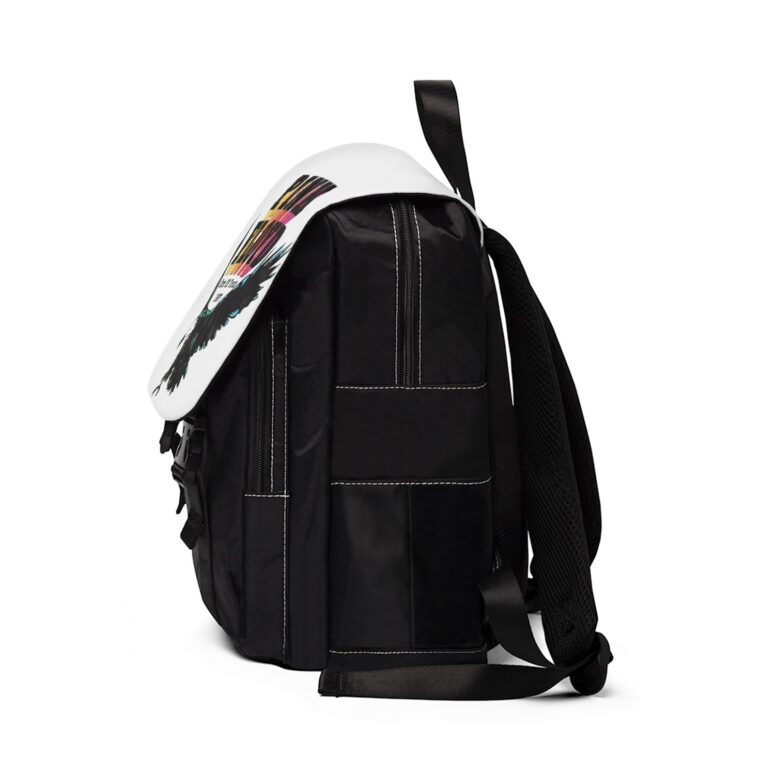 Pink Floyd First US Tour 1967 Vintage Black Shoulder Backpack Pink Floyd First US Tour 1967 Vintage Black Shoulder Backpack
