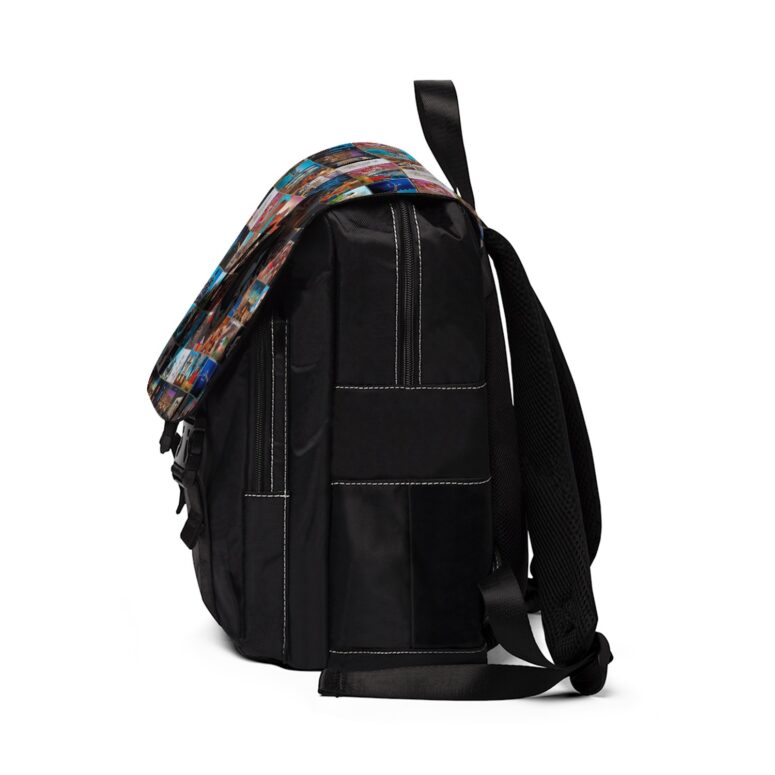 Foot In The Door The Best Of Pink Floyd Black Shoulder Backpack Foot In The Door The Best Of Pink Floyd Black Shoulder Backpack