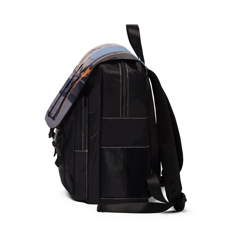 HandShake Wish You Were Here  Pink Floyd Black Shoulder Backpack
