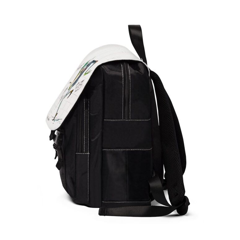 Hey You Laddie  Pink Floyd Black Shoulder Backpack