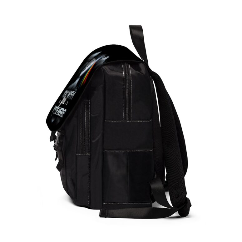 How Wish You Were Here Art  Pink Floyd Black Shoulder Backpack