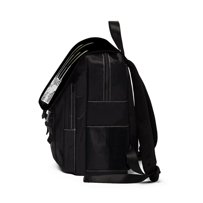 PF Hey you dont help them to bury the light  Pink Floyd Black Shoulder Backpack
