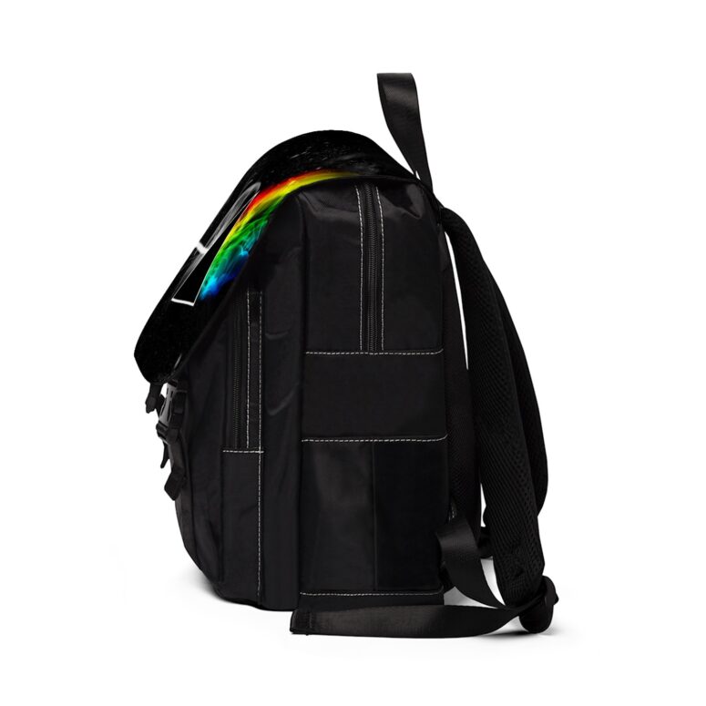 Dark Side Of the Moon in Space Pink Floyd Black Shoulder Backpack Dark Side Of the Moon in Space Pink Floyd Black Shoulder Backpack
