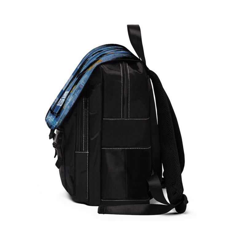Pink Floyd Wish You Were Here Trippy Black Shoulder Backpack