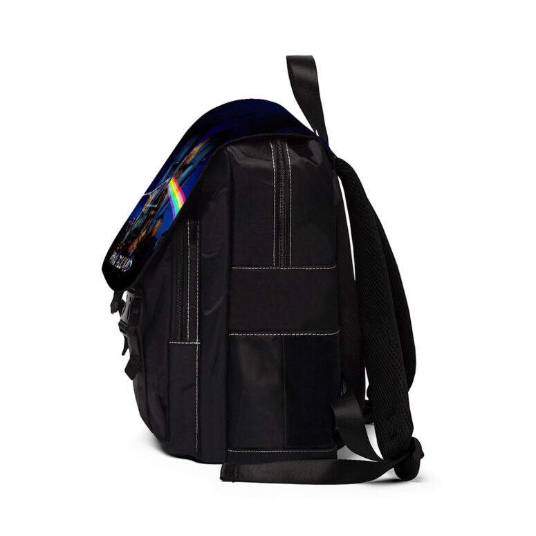 Pink Floyd Album Illustrator Black Shoulder Backpack