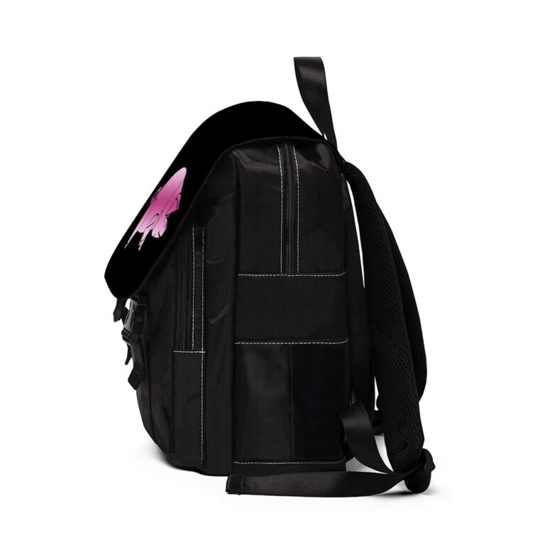 Pink Floyd Animals Simple Art Black Shoulder Backpack
