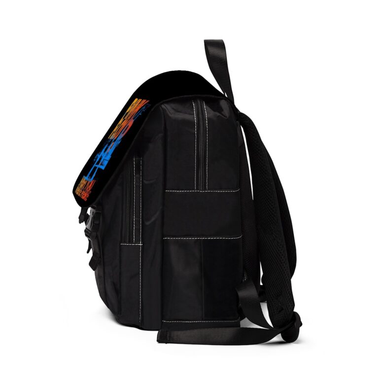 Pink Floyd Wish You Were Here Digital Art Black Shoulder Backpack