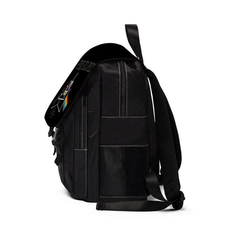 TDSoTM 50th Anniversary Pink Floyd Black Shoulder Backpack TDSoTM 50th Anniversary Pink Floyd Black Shoulder Backpack