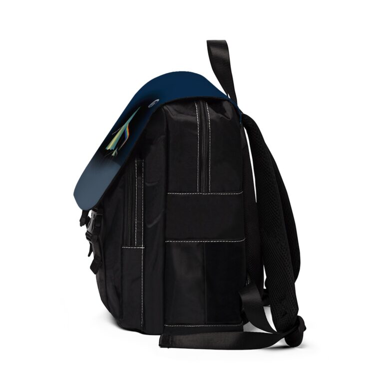 The Dark Side of the Moon Storm Studio  Pink Floyd Black Shoulder Backpack