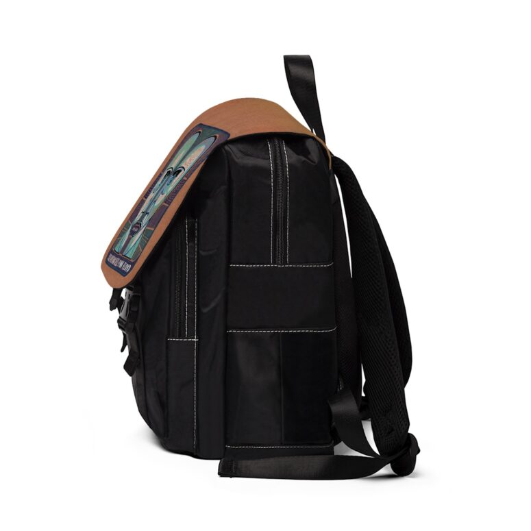 Vintage The Division Bell Pink Floyd Black Shoulder Backpack Vintage The Division Bell Pink Floyd Black Shoulder Backpack