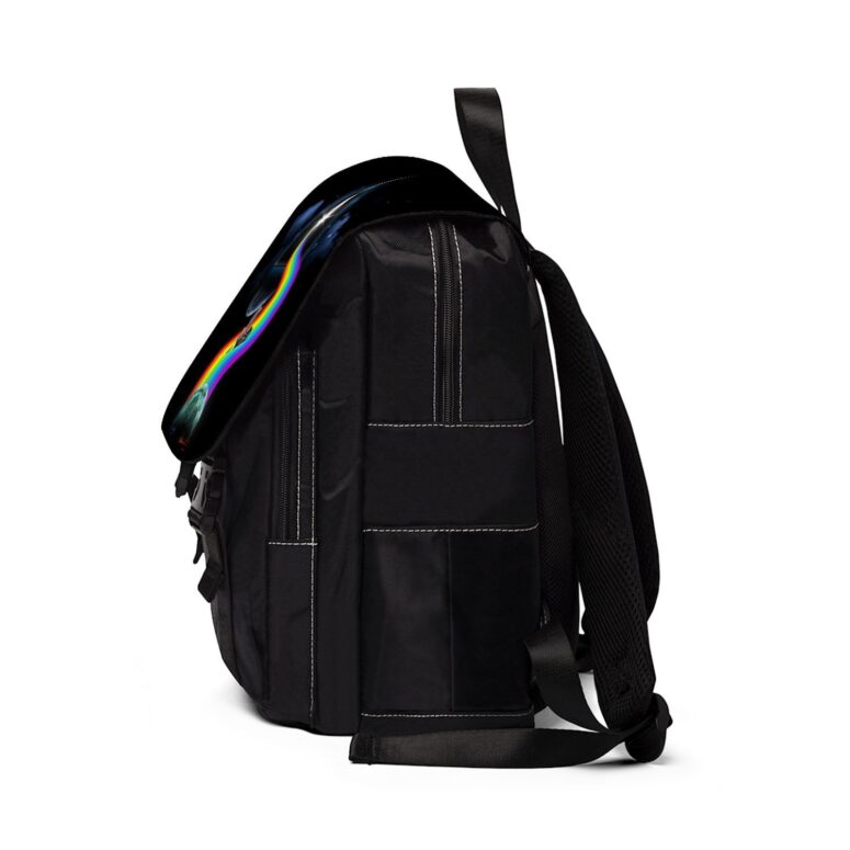 The Endless River Dark side of the moon Pink Floyd Black Shoulder Backpack The Endless River Dark side of the moon Pink Floyd Black Shoulder Backpack