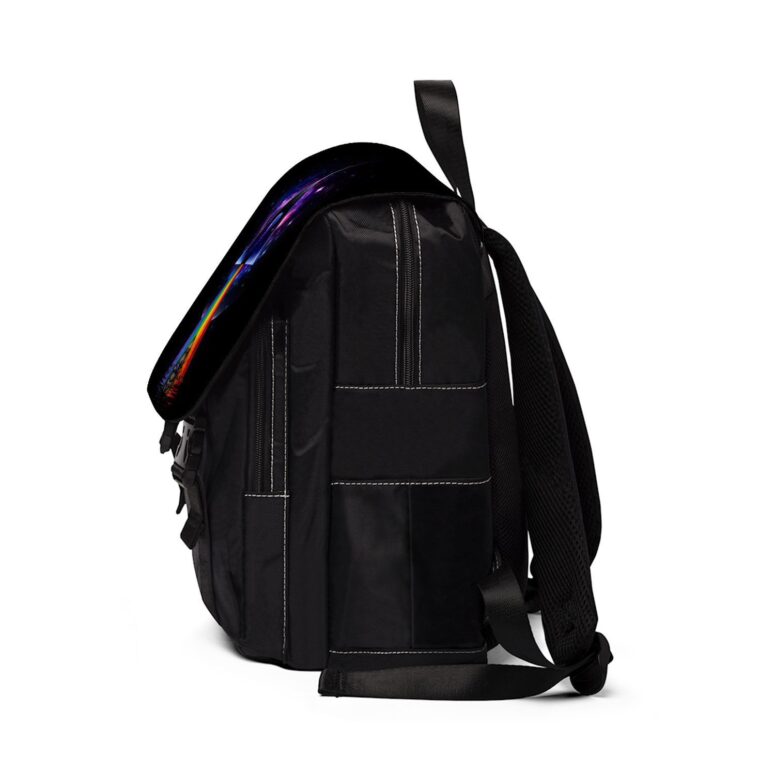 The Endless River x Dark side of the moon Pink Floyd Black Shoulder Backpack The Endless River x Dark side of the moon Pink Floyd Black Shoulder Backpack