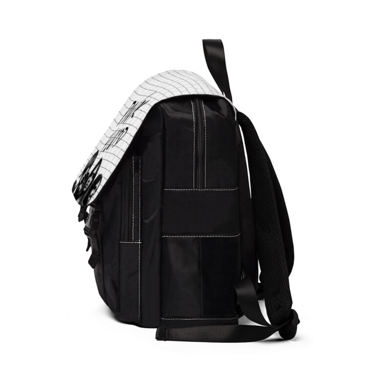 The Wall Full Sign Black and White Pink Floyd Black Shoulder Backpack The Wall Full Sign Black and White Pink Floyd Black Shoulder Backpack