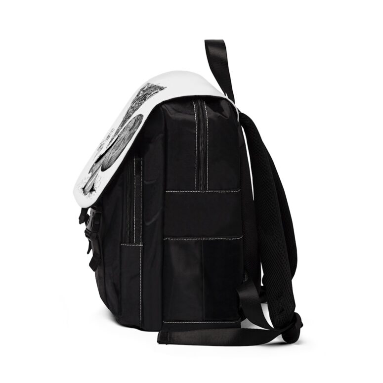 Escape from The Wall Drawing Art  Pink Floyd Black Shoulder Backpack