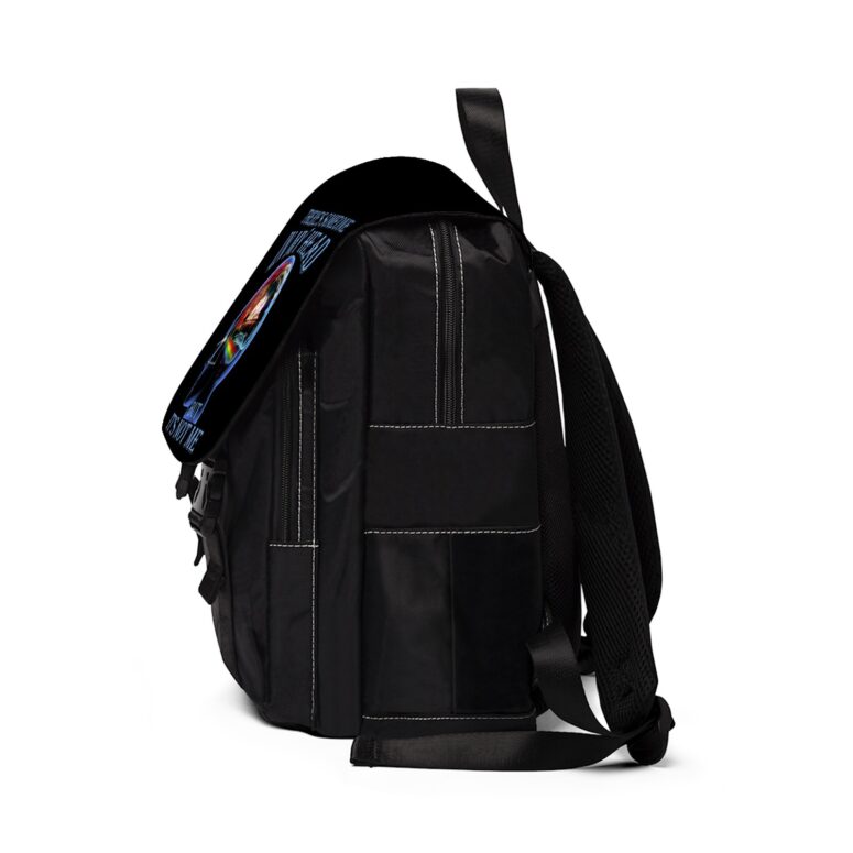There's Someone in My Head But It's Not Me  Pink Floyd Black Shoulder Backpack