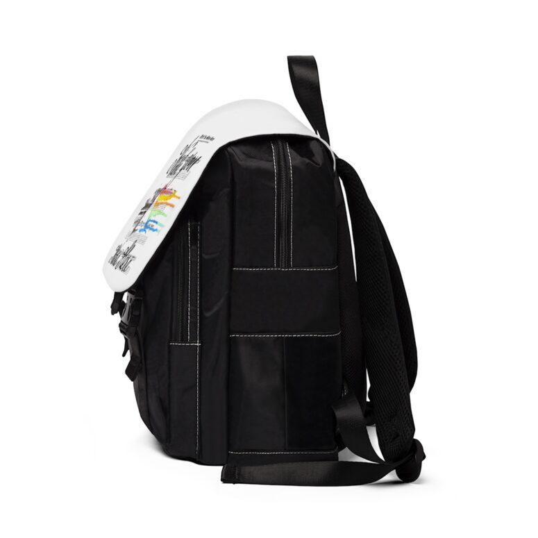 Wish You Were Here Pink Floyd Sheet Music Black Shoulder Backpack