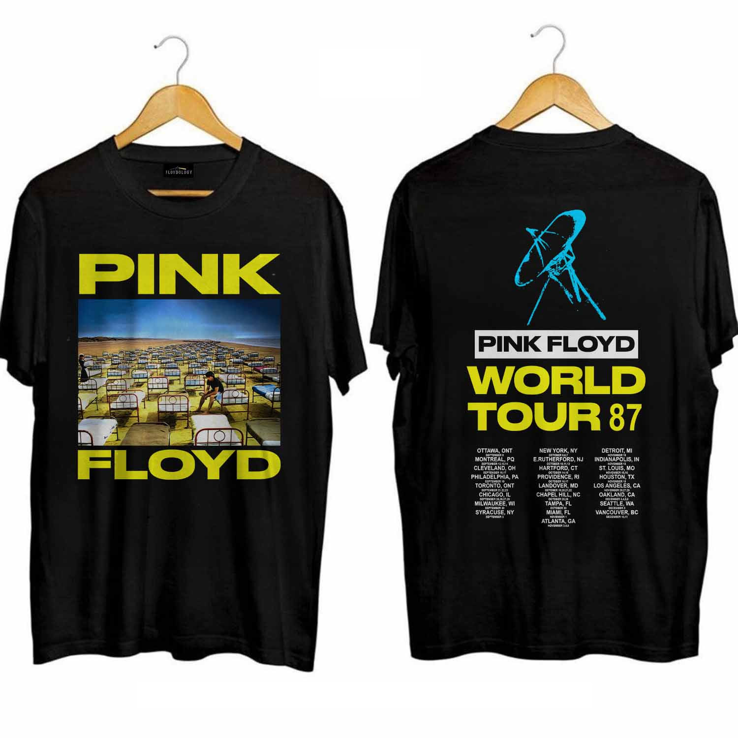 Pink Floyd Momentary Lapse of Reason 1987 World Tour Shirt Pink Floyd Momentary Lapse of Reason 1987 World Tour Shirt