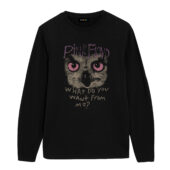 Owl What Do You Want From Me Front Longsleeve Black - OtherBrick