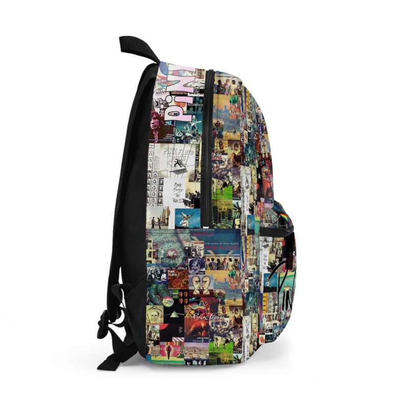 Pink Floyd Albums Collage School Bag