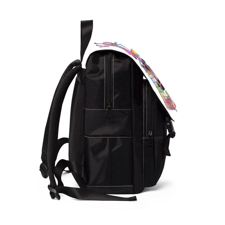 1987 Pink Floyd A Momentary Lapse Of Reason Black Shoulder Backpack 1987 Pink Floyd A Momentary Lapse Of Reason Black Shoulder Backpack