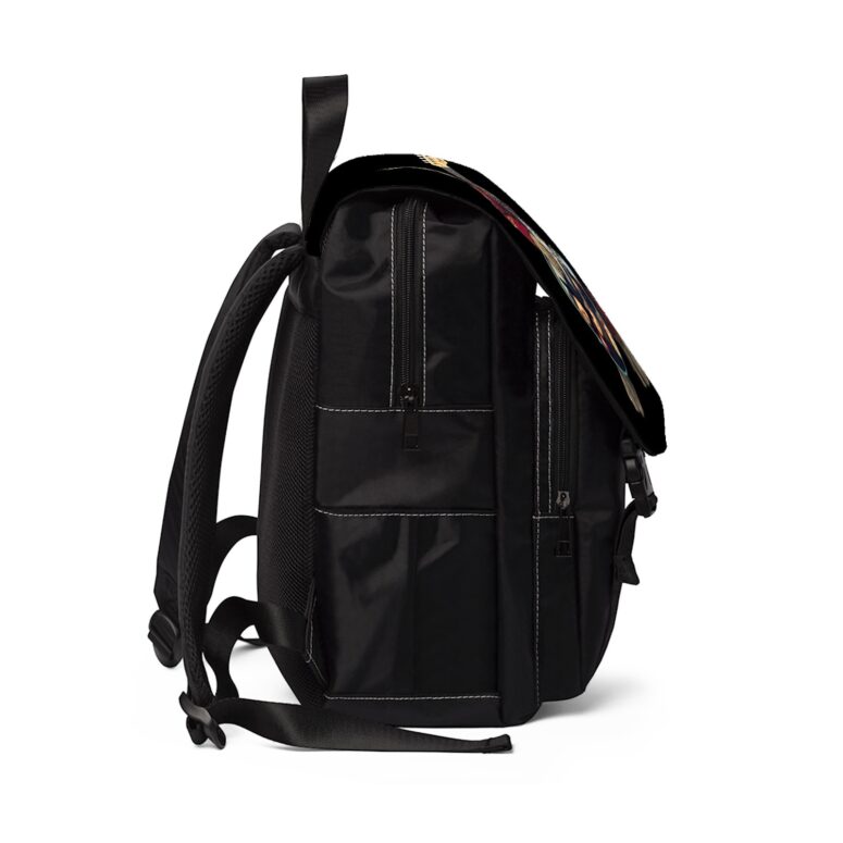 Baby Groot Plays The Pink Floyd Guitar Black Shoulder Backpack