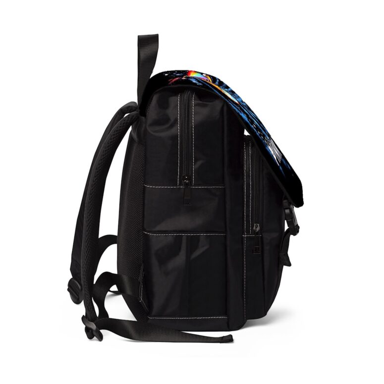 DSOTM Universe of Chaos  Pink Floyd Black Shoulder Backpack