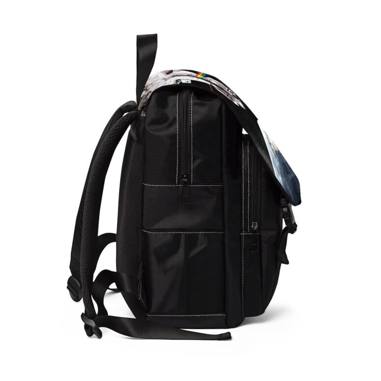Dark Side Of The Moon Astronaut  Pink Floyd Black Shoulder Backpack