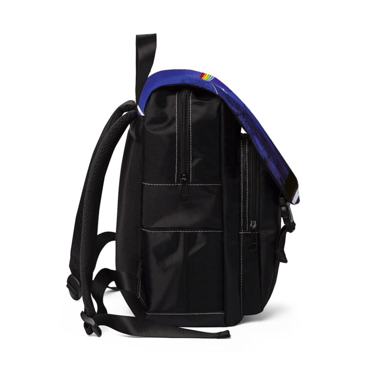 Dark Side of the Moon 30th Anniversary Remastered Pink Floyd Black Shoulder Backpack Dark Side of the Moon 30th Anniversary Remastered Pink Floyd Black Shoulder Backpack