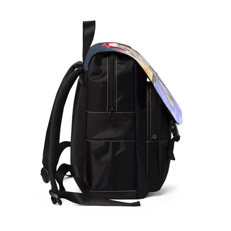 Pink Floyd Division Bell Xmas Black Shoulder Backpack Pink Floyd Division Bell Xmas Black Shoulder Backpack