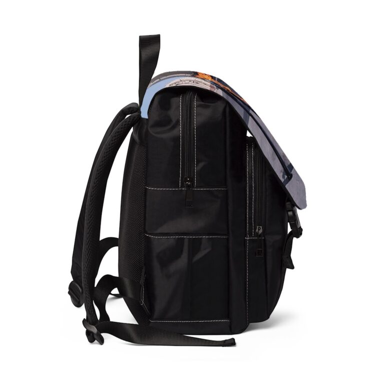 HandShake Wish You Were Here  Pink Floyd Black Shoulder Backpack