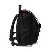 I Will Listen To Pinks Floyd Here or there Black Shoulder Backpack