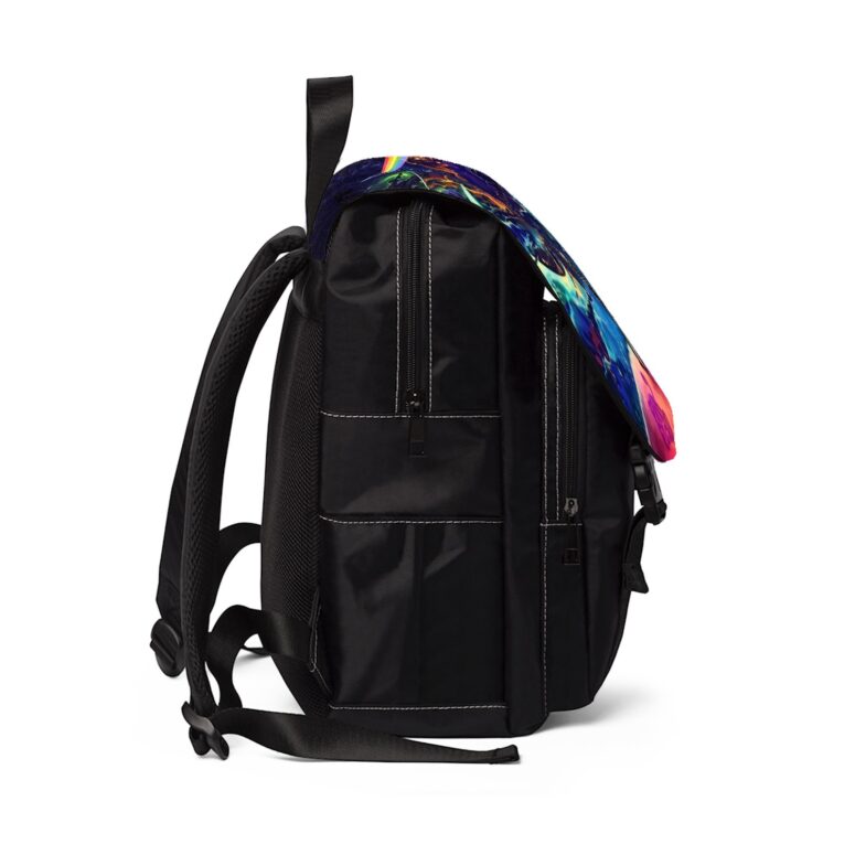 Looking For Dark Side Of The Moon  Pink Floyd Black Shoulder Backpack