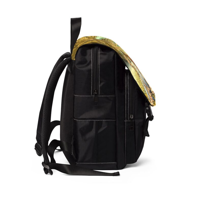 Money Hand Drawing Art  Pink Floyd Black Shoulder Backpack