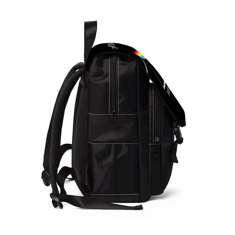 Pink Floyd Dark Side Of The Moon Black Shoulder Backpack
