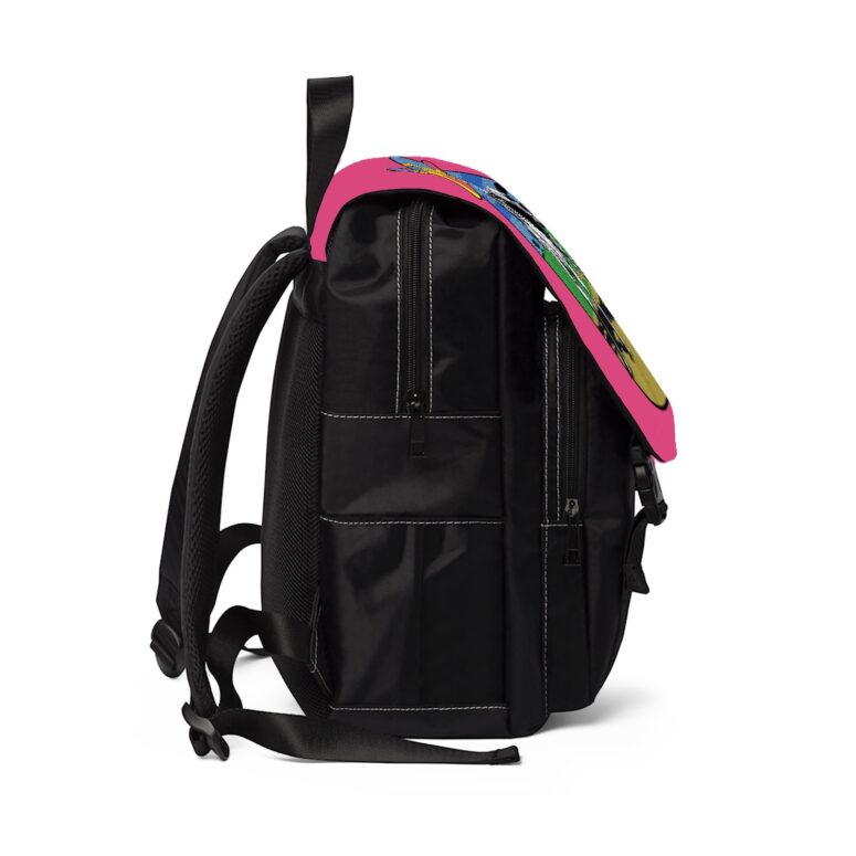 Pink Floyd Distant Bells Atom Heart Mother Shirt Black Shoulder Backpack