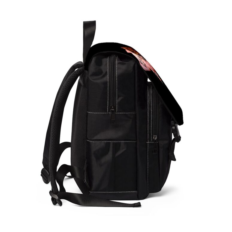 Pink Floyd Flying Pig Black Shoulder Backpack