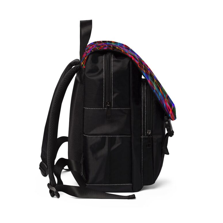 Pink Floyd The Wall Water Painting Black Shoulder Backpack