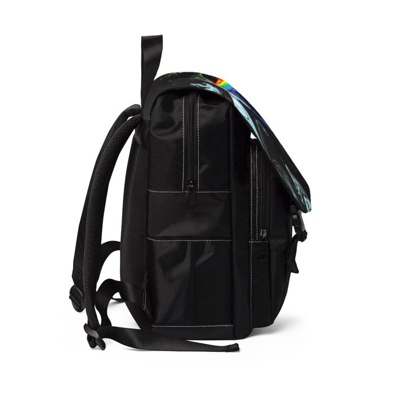 Pink Tear Drop Art Pink Floyd Black Shoulder Backpack Pink Tear Drop Art Pink Floyd Black Shoulder Backpack