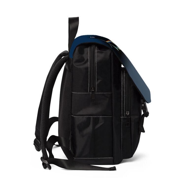 The Dark Side of the Moon Storm Studio  Pink Floyd Black Shoulder Backpack